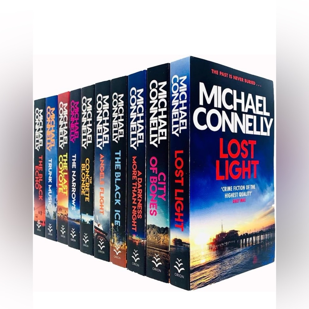 Michael Connelly Book Set - Multicolor